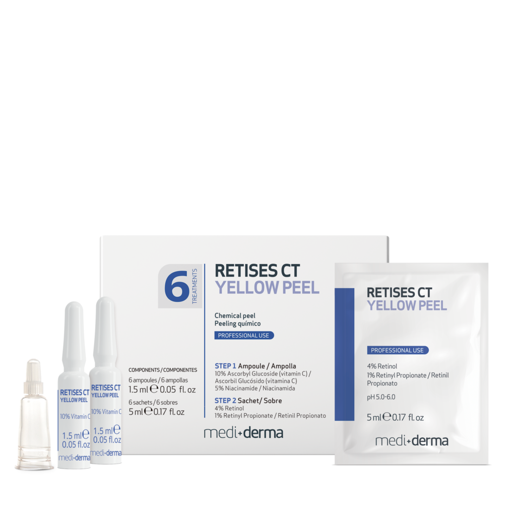 RETISES CT YELLOW PEEL 6 AMPOULES - Dermacircle